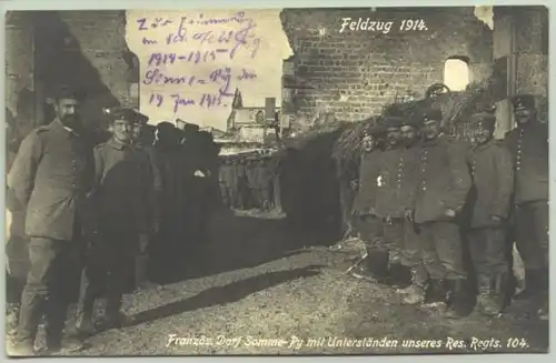 Somme-Py. Frankr. AK 1915 (1026385)