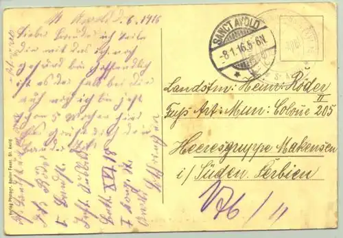 St.Avold. Frankr. AK 1916 (1026368)