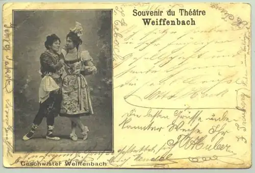 Weiffenbach-Theater, Elsass ? 1901 ()