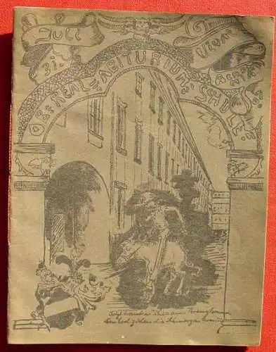 Neu : Versandkosten ab Euro 5,00 BRD (intern ) 'Heidelberger Bierzeitung'. Ober-Real-Abiturium-Schule, Heidelberg Jahrgang 1907. Original-Exemplar. 24 Seiten. Großformat ca. 23 x 30 cm. Fadenheftung. Ein wirklich sehr interessantes Dokument !...