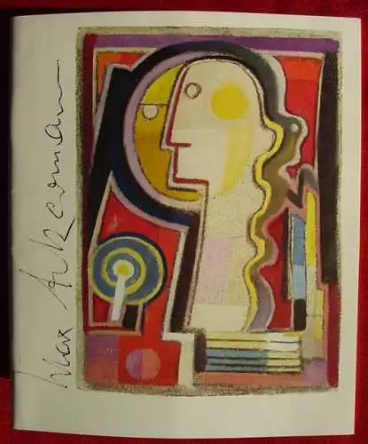 Neu : Versandkosten ab Euro 2,20 () Farbiger Kunst-Katalog zur Vernissage mit Prof. Max Ackermann, am 5. 10. 1975. 32 Seiten, zahlreiche farbige Bildtafeln. Format ca. 21 x 25 cm, nebst Einladungskarte der Galerie Bausback, Mannheim. Sehr gut...