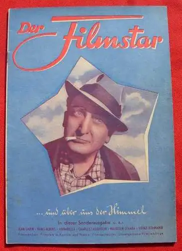 Neu : Versandkosten ab Euro 2,50 () Zeitschrift / Magazin 'Der Filmstar' SONDERNUMMER. 24-Seiten-Magazin (ca. 20 x 29 cm) mit unzähligen Bildern. Titelbild : Hans Albers. Herausgeber : Almuth u. H. Hoffmann, Berlin 1948. Sehr gut erhalten.