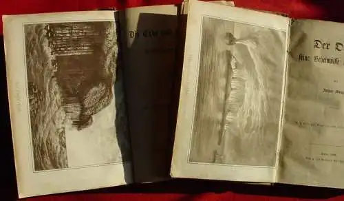 Neu : Versandkosten ab Euro 6,00 / BRD. (intern ) Drei Bände der Reihe "Das Weltall" aus dem Verlag von Reinhold Schlingmann, Berlin 1865 / 1866. //  Erster Theil : "Die Wunder der Sternenwelt" - Illustrirte Astronomie für Laien. Von A....