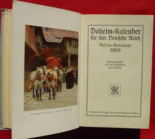 Daheim-Kalender f.d. Dt. Reich 1909 ()