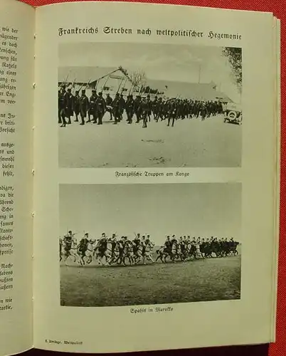 () Haushofer "Weltpolitik von heute". 272 S., 114 Abb., 1934 Zeitgeschichte, Berlin, 1. - 60. Tausend !