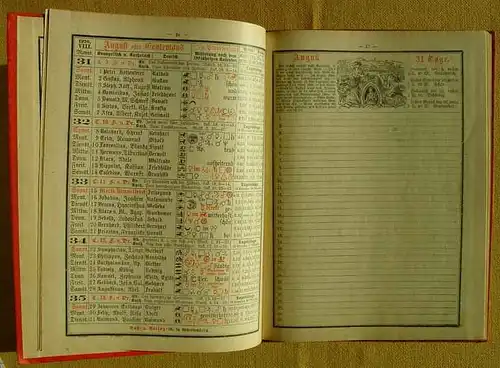 (0190103) Grosser Volkskalender des Lahrer Hinkenden Boten 1926