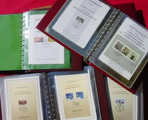 () TOP Sammlung Deutschland. Amtliche Ersttagsblaetter BONN