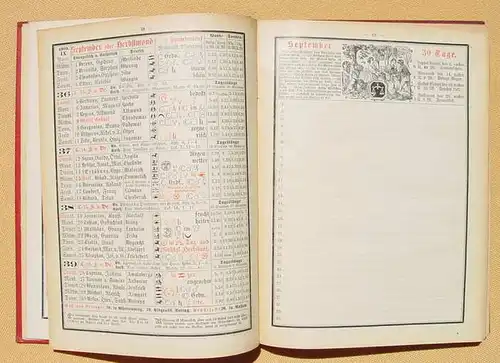 (1008437) Grosser Volkskalender des Lahrer Hinkenden Boten 1909