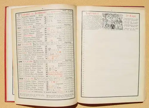 () Grosser Volkskalender des Lahrer Hinkenden Boten 1909