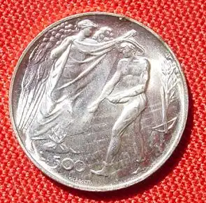 (1007511) San Marino 500 Lire 1976. Silbermuenze