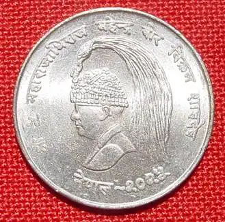 (1007313) Nepal. 10 Rupien 1968. F.A.O. Silbermuenze