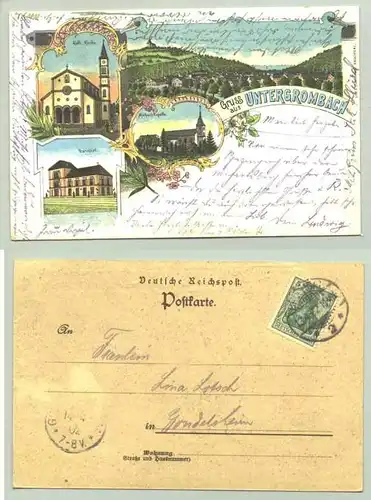 Untergrombach 1902 (intern : 1021961)