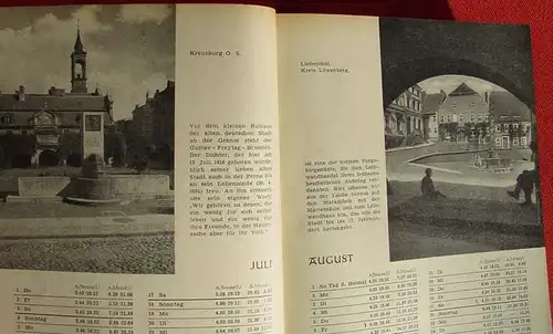 (1011769) "Der Schlesier". Ober- und Niederschlesier Hauskalender 1954. Landsmannschaft Schlesien