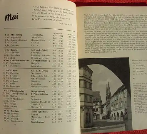 (1011771) "Der Schlesier". Ober- und Niederschlesier Hauskalender 1956. # Schlesien