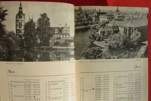 (1011773) "Der Schlesier". Ober- und Niederschlesier Hauskalender 1959. # Schlesien