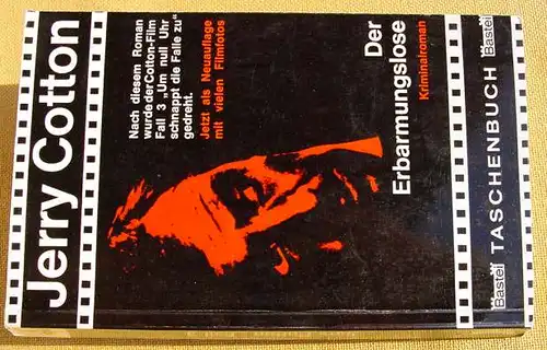 (1011882) Jerry Cotton - Filmsonderband TB. Nr. 3 "Der Erbarmungslose" (1. Auflage 1966) Kriminalroman. Bastei-Verlag