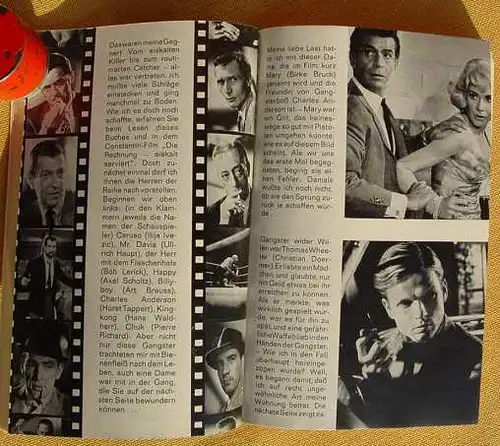 (1011883) Jerry Cotton - Filmsonderband TB. Nr. 4 "Die Rechnung eiskalt serviert" (1. Auflage 1966) Kriminalroman. Bastei-Verlag