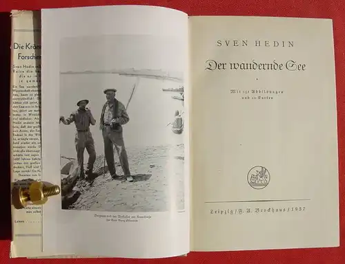 (1012607) Sven Hedin. Der wandernde See. 296 S., 151 Abb., 1937 Brockhaus, Leipzig