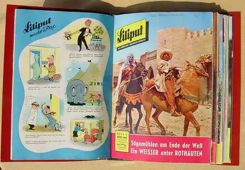 () LILIPUT. Jugendzeitschrift. 1960. Nr. 1-12 in Sammelmappe / Stabmappe