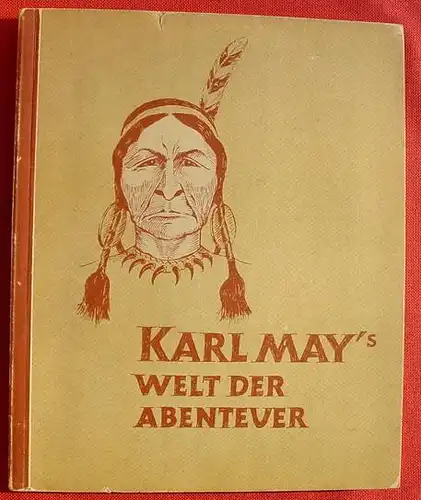 (1039264) Karl May-s Welt der Abenteuer. Komplettes Sammelbilder-Album. 1950 Biox-AG. Mannheim