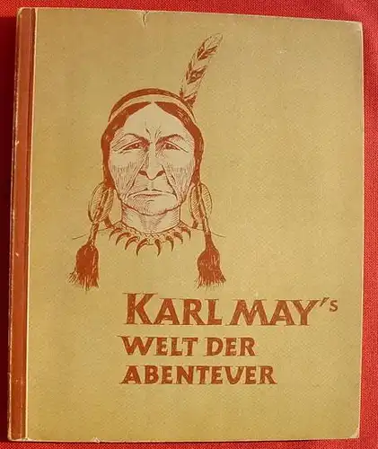 () Karl May-s Welt der Abenteuer. Komplettes Sammelbilder-Album. 1950 Biox-AG. Mannheim