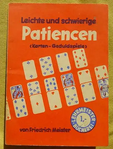 Patiencen - Karten. Lehrm. Nr.1091 (2001855)