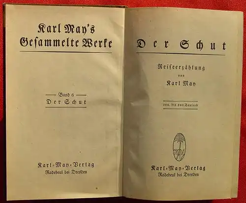 KARL MAY 'Der Schut' Radeb. um 1940 (2001596)