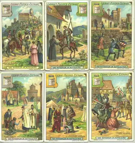 Liebig-Serie Nr. 884. Rittertum, 1913 (1031687)