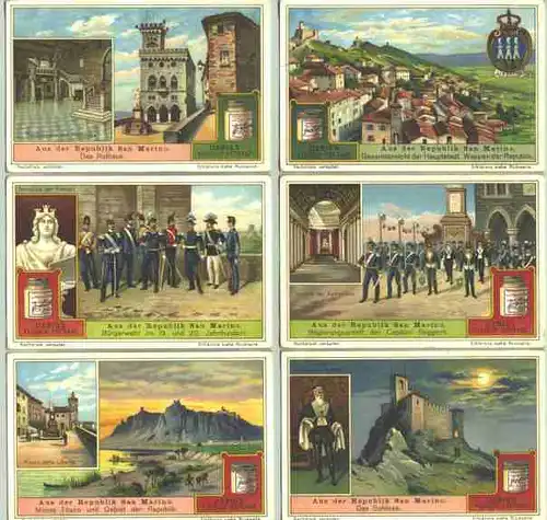 Liebig-Serie Nr. 898. SAN MARINO, 1914-17 (1031690)