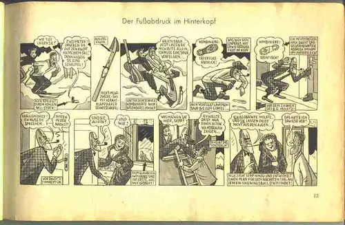 (1031253) Nick Knatterton-Comic-Album 1953 / Band 4. Erzählt und gezeichnet von Manfred Schmidt. Verlag Martens 1953