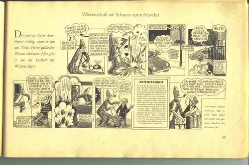 (1031251) Nick Knatterton-Comic-Album 1952 / Band 1. Erzählt und gezeichnet von Manfred Schmidt. Verlag Martens, Muenchen 1952
