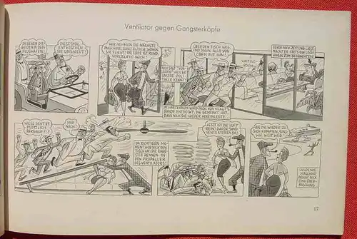 (1042400) Nick Knatterton-Comic-Album III. Gelbes Album 1955, 50. - 60. Tausend. Sehr guter Zustand !