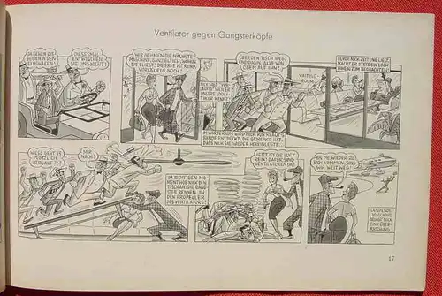() Nick Knatterton-Comic-Album III. Gelbes Album 1955, 50. - 60. Tausend. Sehr guter Zustand !