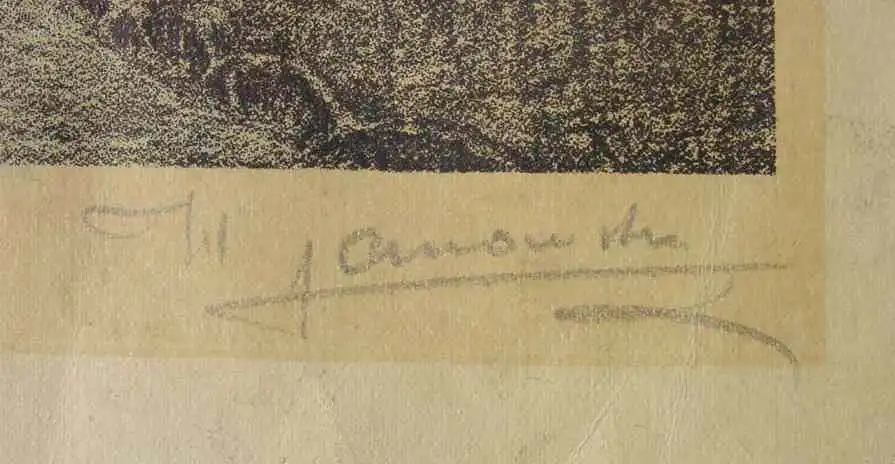 (1042415) Original-Lithographie von Herm. Janowski. 