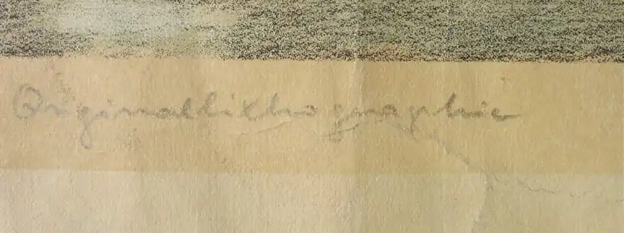 (1042415) Original-Lithographie von Herm. Janowski. 