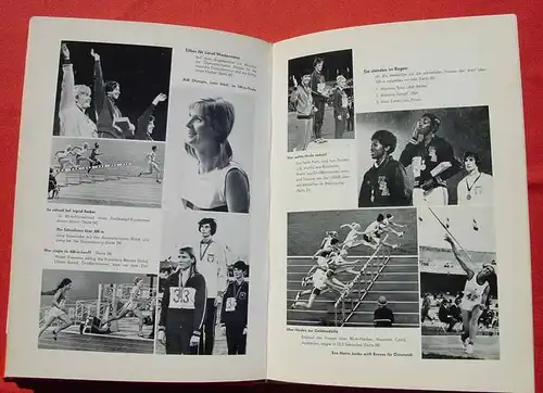 () "Die Olympischen Spiele 1968". Fischer. Goettinger aktuelle Sportbuecher. Grossformat