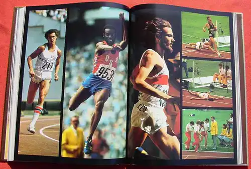 (0270046) "Olympische Sommerspiele 1976 - Montreal". Herrlicher Foto-Bildband. Grossformat