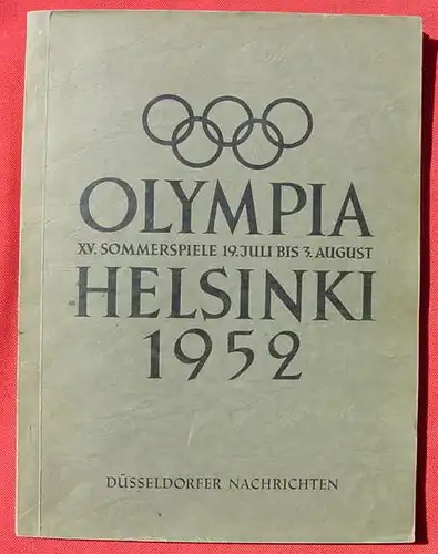 Sammelbilder-Album. Olympia Helsinki 1952 (2-201) Sammelbilderalbum