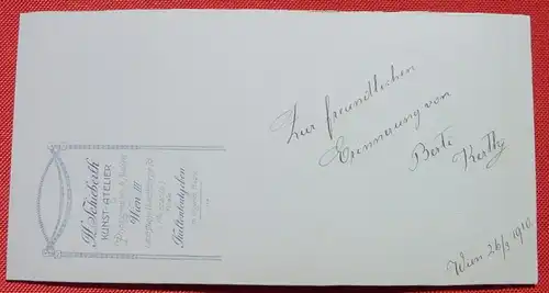 (1049321) Foto auf Karton v. Atelier H. Schieberth, Wien 1910, Format ca. 10 x 20 cm. Siehe bitte Bilder