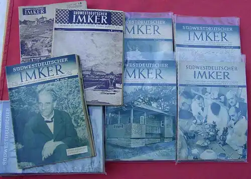 ( / neu = ) Bienen-Magazin "Südwestdeutscher Imker" über 100 Ausgaben ab 1949 / 1. Jahrg. Siehe bitte Beschreibung u. Bild. Hinweis :  Aktuelle Versandkosten BRD Euro 6,00 (bitte VOR Kauf bestätigen lassen !)