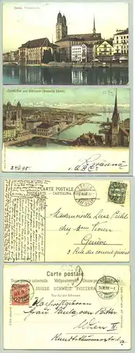 2 x Zuerich 1898, 1907 (intern : )