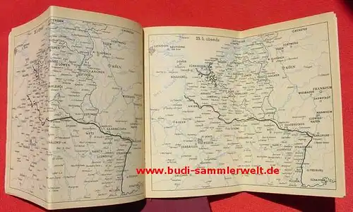 (0350329) Hesse "Ueber Schlachtfelder vorwaerts !" Frankreich 1940. Limpert-Verlag Berlin 1940. Erstauflage 1. - 50. T. Guter Zustand