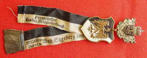 (1016302) 25 Jahre preussischer Landes-Kriegerverband. Militaer-Verein Bad Segeberg 1889