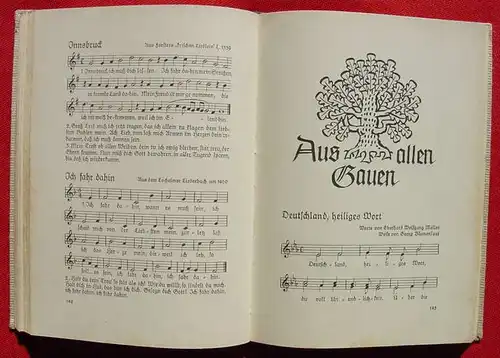 () Wir Maedel singen. Liederbuch des Bundes Deutscher Maedel. 1938 Kallmeyer-Verlag, Wolfenbuettel u. Berlin