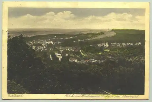 (1038472) Eisenach. Postkarte 1920. PLZ-Bereich 99817