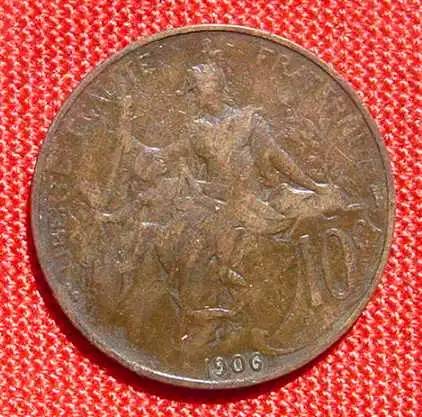 (1007542) 10 Centimes 1906 Frankreich