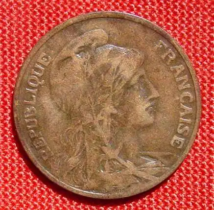 () 10 Centimes 1906 Frankreich