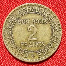 () 2 Francs 1926 ! 'Commerce Industrie' Frankreich Y.79