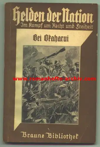 (1022130-21) Propaganda-Heft. Helden der Nation Nr. 21 von 1933. Braune Bibliothek (nlvarchiv)