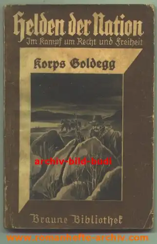 (-29) Propaganda-Heft. Helden der Nation Nr. 29 von 1934. Braune Bibliothek (nlvarchiv)